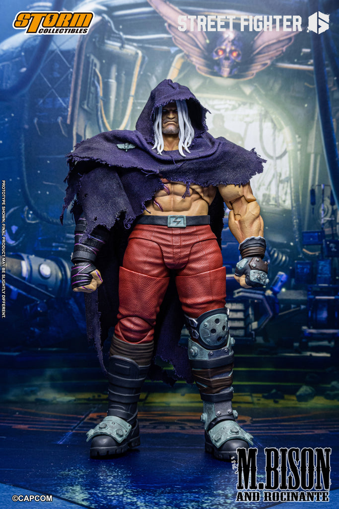 【ストームコレクティブルズ】ストリートファイター　バイソン M.BISON and ROCINANTE SET - STREET FIGHTER 6 – Storm Collectibles
