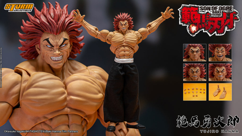YUJIRO HANMA - Baki Hanma: Son of Orge Action Figure – Storm