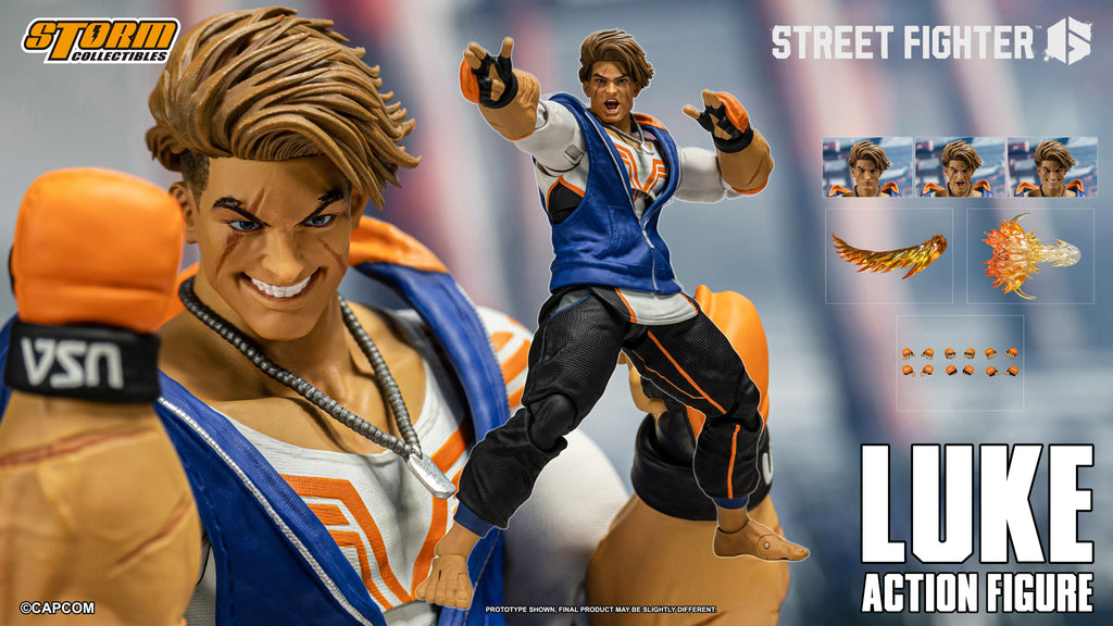 LUKE - STREET FIGHTER 6 Action Figure – Storm Collectibles