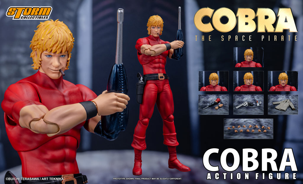 コブラ COBRA THE SPACE PIRATEー 1/6スケール COBRA The Space Pirate 1:6 Scale Statue By ques Q New