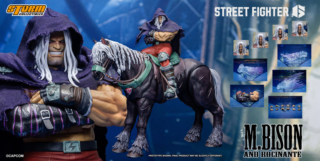 M.BISON and ROCINANTE SET - STREET FIGHTER 6 – Storm Collectibles