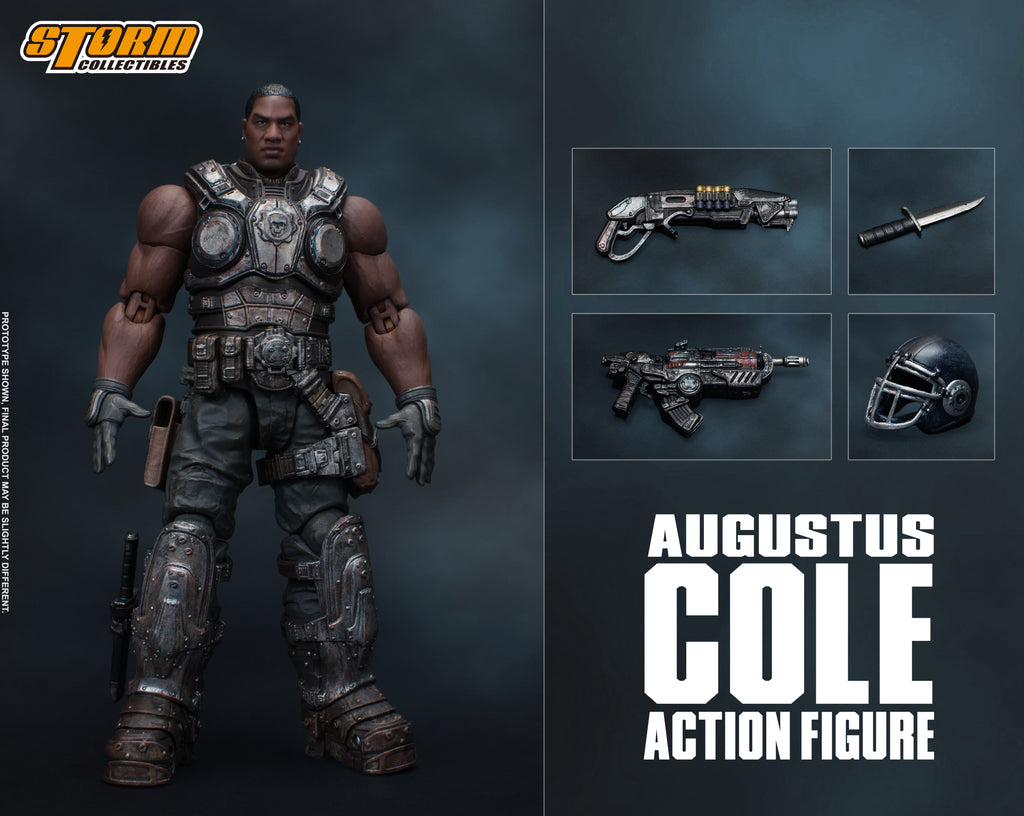 gears of war figures AUGUSTUS COLE