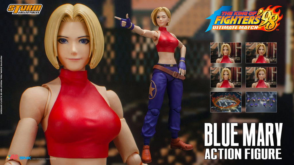 BLUE MARY - KOF'98 UM Action Figure – Storm Collectibles
