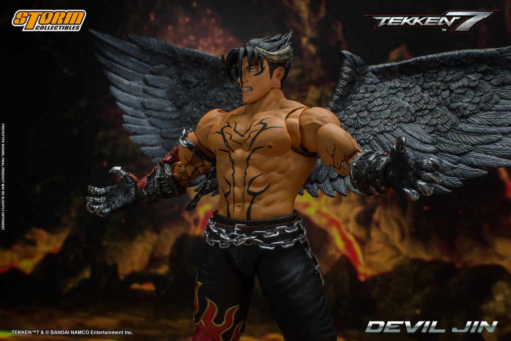 Amazon.com: Storm Collectibles - Tekken 7 - Devil Jin, 1/12
