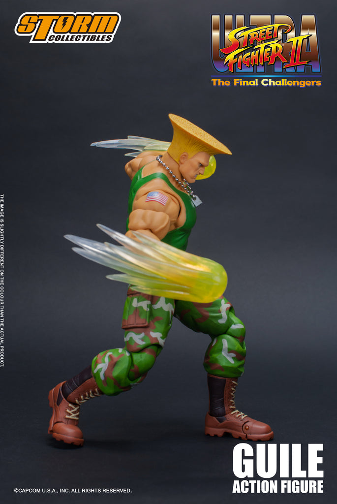 Flash art of guile from street fighter