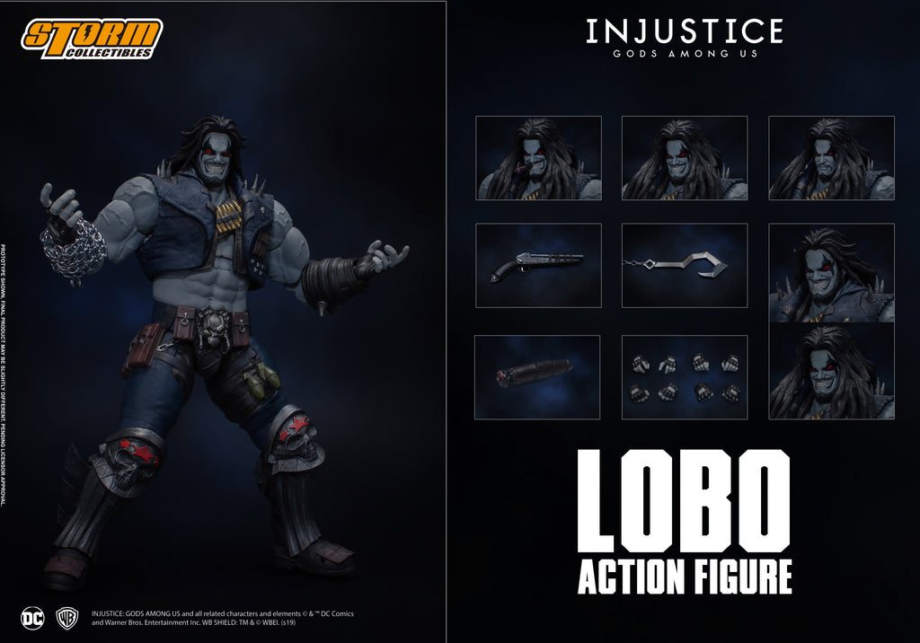 LOBO - INJUSTICE Gods Among Us Action Figure – Storm