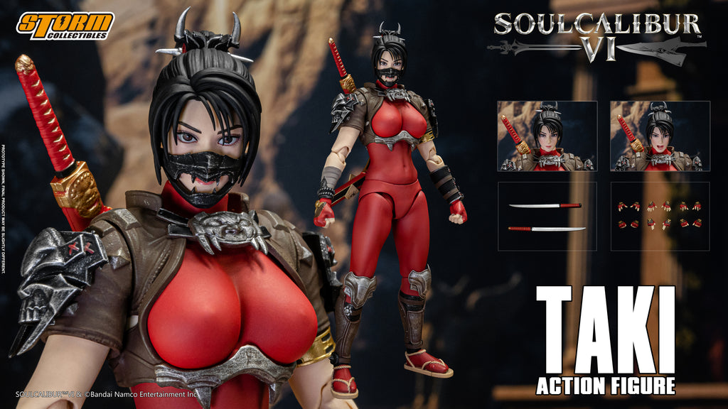 定番のお歳暮&冬ギフトの商品をすべ Figure Action VI Calibur Soul - TAKI – Collectibles Storm ゲームキャラクター