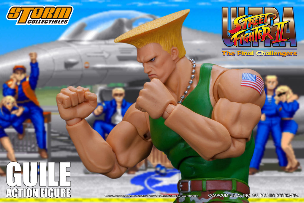 GUILE - Ultra Street Fighter II Action Figure – Storm Collectibles