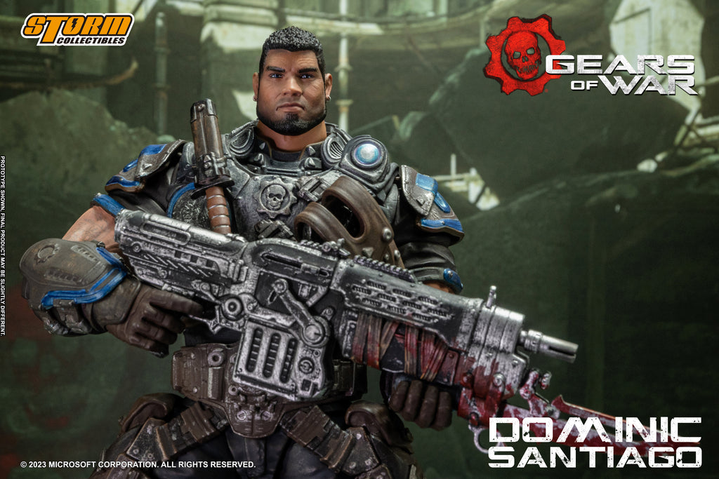 DOMINIC SANTIAGO GEARS OF WAR Storm Collectibles