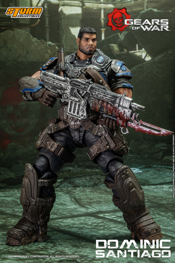 DOMINIC SANTIAGO GEARS OF WAR Storm Collectibles