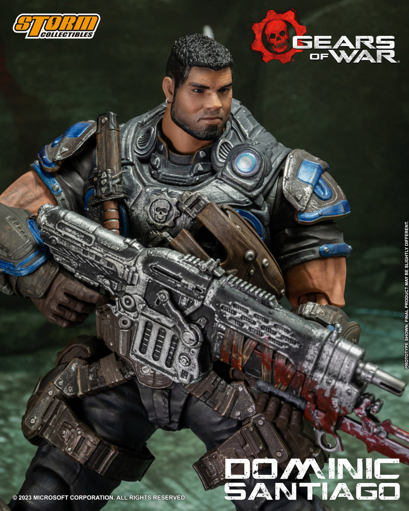 DOMINIC SANTIAGO GEARS OF WAR Storm Collectibles