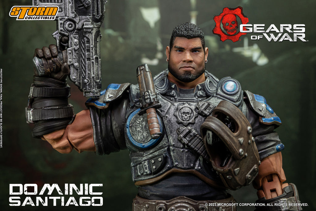 DOMINIC SANTIAGO GEARS OF WAR Storm Collectibles