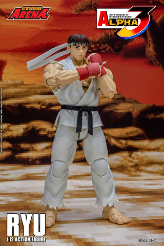 RYU - STREET FIGHTER ALPHA 3 "STORM ARENA" 1/12 Scale