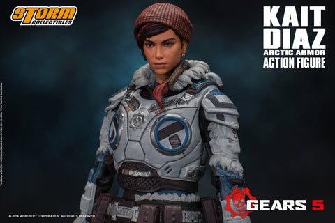 KAIT DIAZ ARCTIC ARMOR - GEARS OF WAR 5 Action Figure