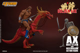 AX BATTLER & RED DRAGON - GOLDEN AXE Action Figure