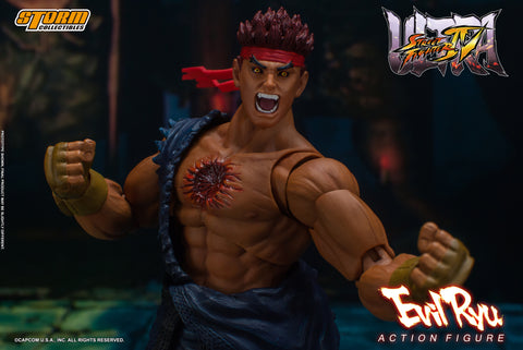 EVIL RYU - Street Fighter IV Action Figure