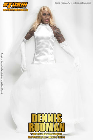 DENNIS RODMAN Wedding Dress Exclusive Edition 1 6 Collectible Figure Storm Collectibles