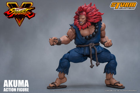 NEW Street Fighter V Akuma (Gouki) Action Figure Storm Collectibles