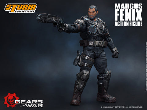 MARCUS FENIX GEARS OF WAR Storm Collectibles