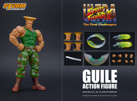 GUILE - Ultra Street Fighter II Action Figure – Storm Collectibles