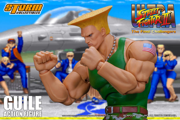 GUILE - Ultra Street Fighter II Action Figure – Storm Collectibles