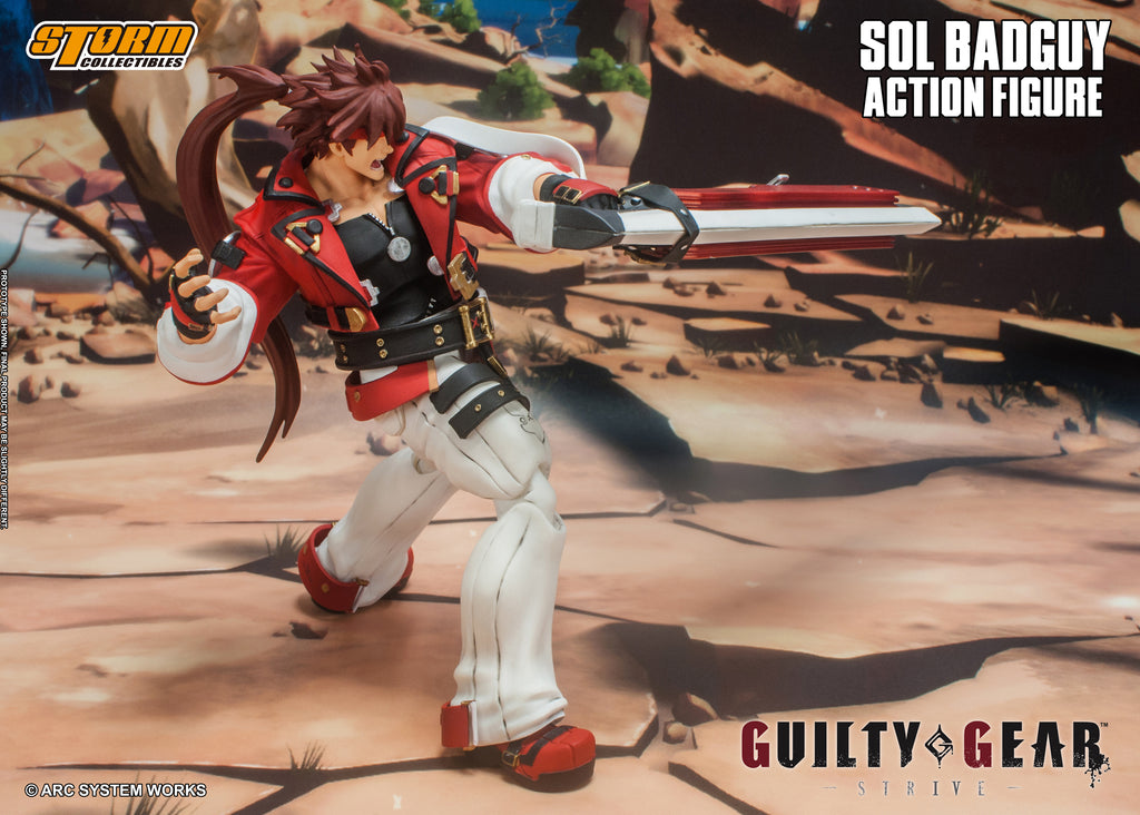SOL BADGUY - Guilty Gear Action Figure – Storm Collectibles